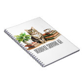 内向きサバイバルキット（猫、植物、コーヒー、書籍） ノートブック (右側)