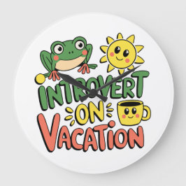 内向きサンシャインブレイク ラージ壁時計