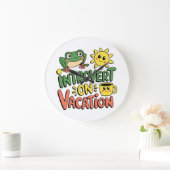 内向きサンシャインブレイク ラージ壁時計 (ホーム)