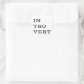 内向きステッカー スクエアシール (バッグ)