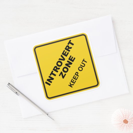 内向きゾー保ンアウト スクエアシール (封筒)