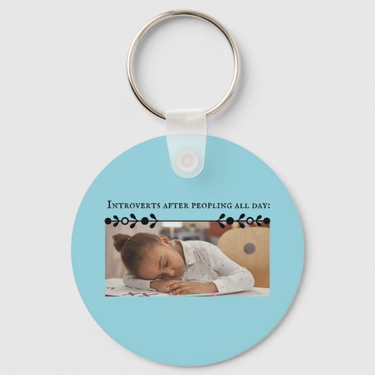 内向きミームキーチェーン キーホルダー (正面)