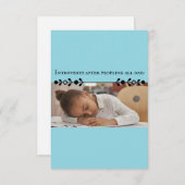 内向きミームサンキューカード サンキューカード (正面/裏面)