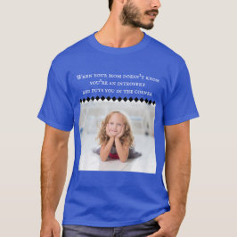 内向きミームダークTシャツ Tシャツ