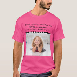 内向きミームダークTシャツ Tシャツ