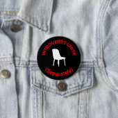 内向きユナイト(個別) – 丸おもしろいボタン 缶バッジ (インサイチュ)