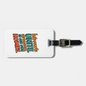 内向きユナイト…我々の家で ラゲッジタグ (正面横)