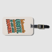 内向きユナイト…In Our Homesラゲッジタグ ラゲッジタグ (正面横)