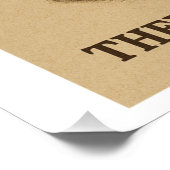 内向きヴィンテージイラストレーション ポスター (コーナー)