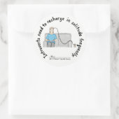 内向き基本：再充電シール ラウンドシール (バッグ)