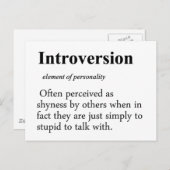 内向き定義タイプバージョン ポストカード (正面/裏面)