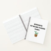 内向き植物 ノートブック (内部)