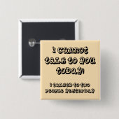 内向き限界ボタおもしろいンのバッジ 缶バッジ (正面&裏面)