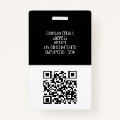 内向き馬おもしろい馬車販売業 バッジ (裏面)