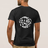 "内向モード: 邪魔しないで" Tシャツ (裏面)
