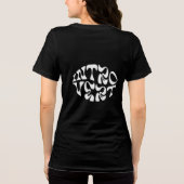 "内向モード: 邪魔しないで" Tシャツ (裏面)