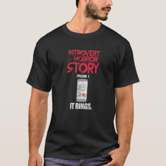 内向不安心内向的ホラーストーリーD Tシャツ