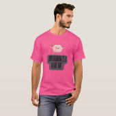 内向型のための面白いブレインパワーアパレル Tシャツ (正面フル)