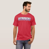 内向型2 Tシャツ (正面フル)