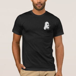 内向幽霊,疲れの幽霊,壊れたハート Tシャツ