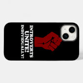 内向性ユナイト Case-Mate iPhoneケース (裏面 (横))