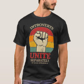 内向性ユナイト Tシャツ (正面)
