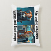 内向的か外向的か？ アクセントクッション (正面(垂直))