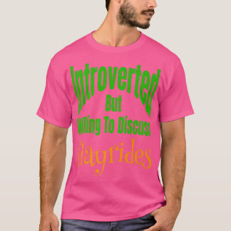 内向的だが喜んでハイライドの秋A Tシャツ