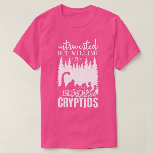 内向的だが暗号について議論する気がある1 Tシャツ (デザイン正面)