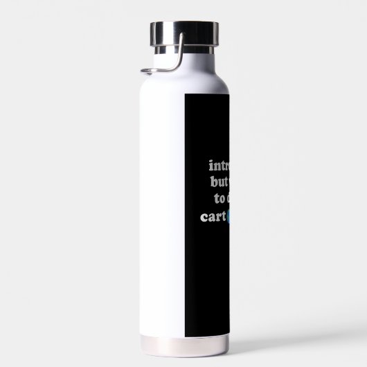 内向的だが漫画学について話し合う気がある ウォーターボトル (右面)