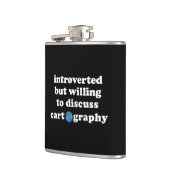 内向的だが漫画学について話し合う気がある フラスク (左)