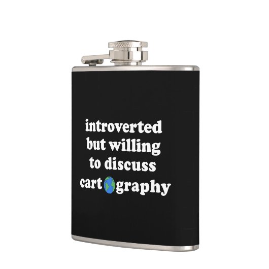 内向的だが漫画学について話し合う気がある フラスク (左)