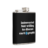 内向的だが漫画学について話し合う気がある フラスク (右)