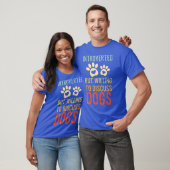 内向的だが犬の贈り物について話し合う気になる Tシャツ (ユニセックス)
