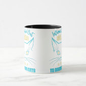 内向的だが猫の話に進む マグカップ (中央)