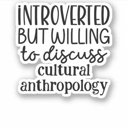 内向的だが話し合いを進める シール (正面)