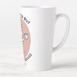 内向的だが話し合う気おもしろい持ち – Cat カフェラテマグ