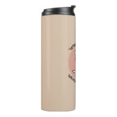 内向的だが話し合う気おもしろい持ち – Cat タンブラー (回転左)