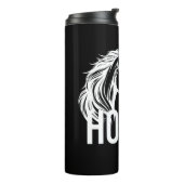 内向的だが馬について話し合う意思があるおもしろい タンブラー (回転左)