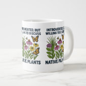 内向的だが、先住民工場について話し合う意思がある ジャンボコーヒーマグカップ (正面右)