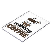 内向的だけどコーヒーの話ならする日記 ノートブック (左側)