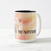 内向的なアーティストマグ ツートーンマグカップ (正面右)