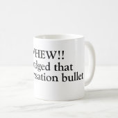 内向的なマグ コーヒーマグカップ (正面右)