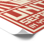 内向的な人々は自分の家で別々に団結する ポスター (角)