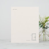 内向的な人のためのジャーナル/手紙の書き方 静かな孤独 レターヘッド (スタンド正面)