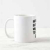 内向的な人のためのマグカップ コーヒーマグカップ (左)