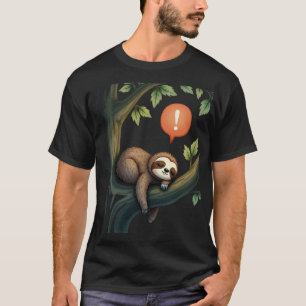 内向的な人のためのリフレッシュ回避スロース Tシャツ