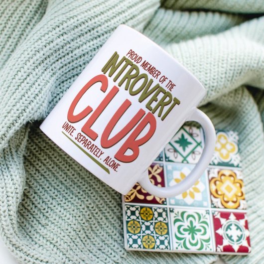 内向的な人のサークル コーヒーマグカップ
