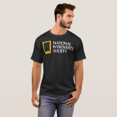 内向的な人のナショナル Tシャツ (正面フル)
