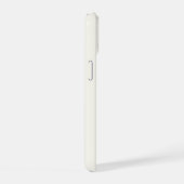 内向的な人へのギフト ミニマリスト 閉じたドア ラインアート iPhone 15ケース (右側面)